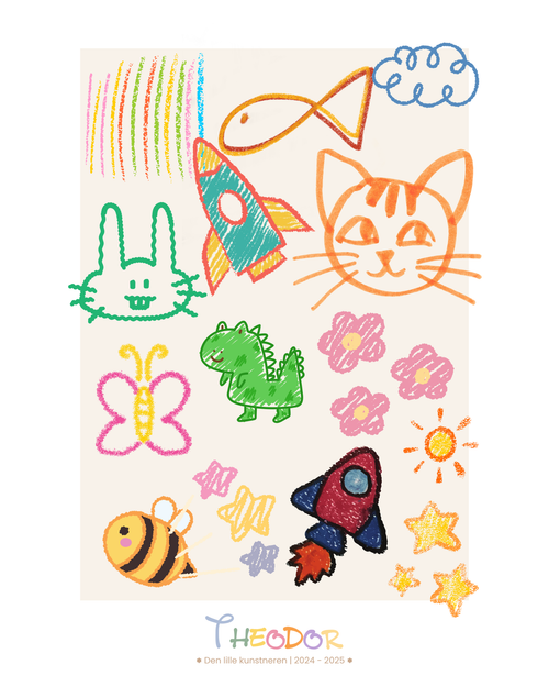 Den lille Kunstneren - Fargerik