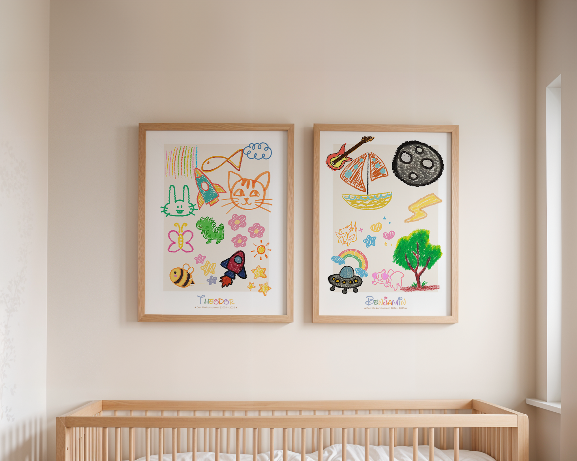 Den lille Kunstneren - Fargerik