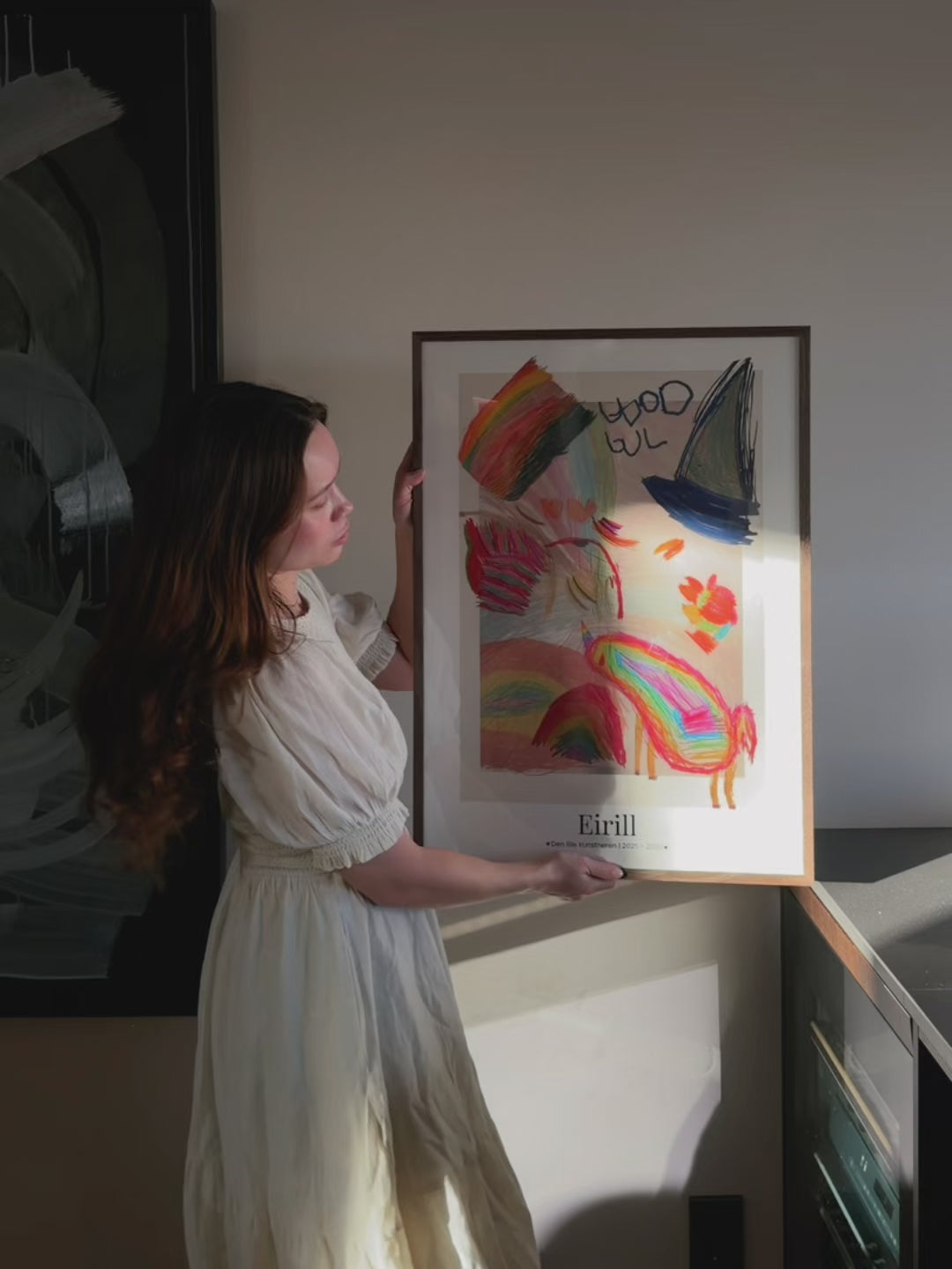 Den lille kunstneren - Klassisk (50x70)